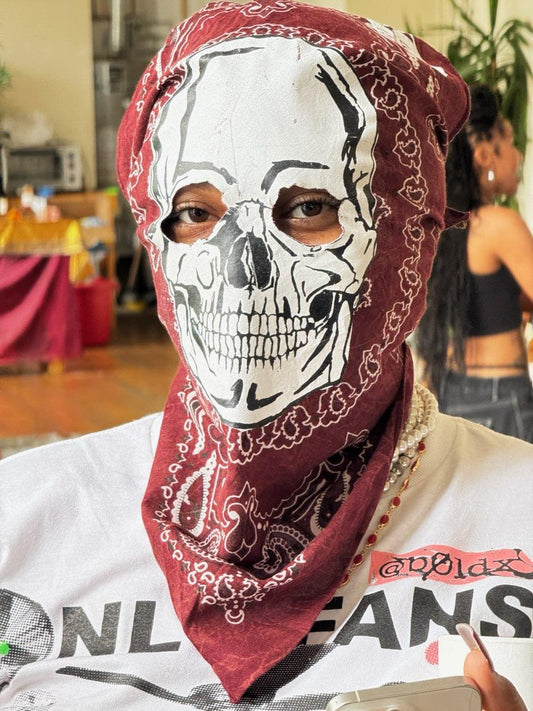 Skull Head Bandanna Ski